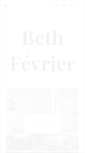 Mobile Screenshot of bethfevrier.com